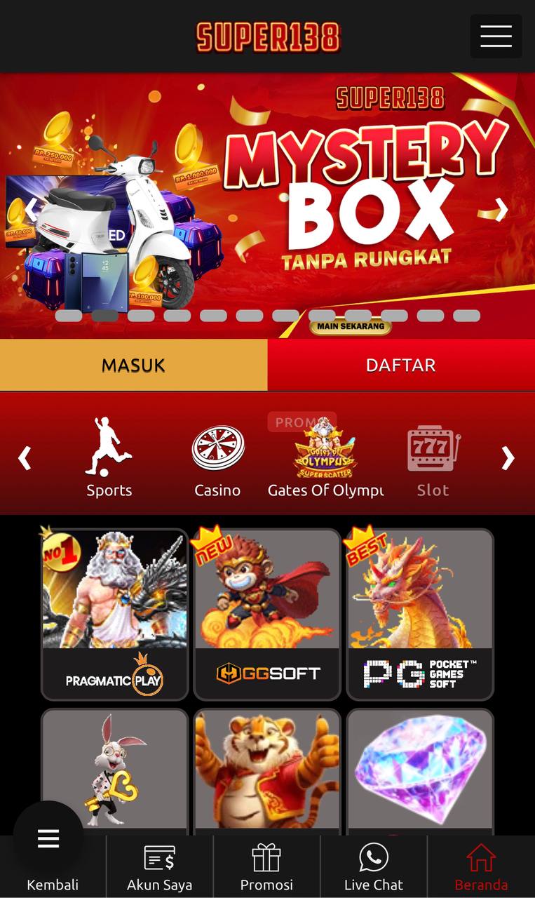 Super138 – Platform Game Online Terkini & Terpercaya di Indonesia